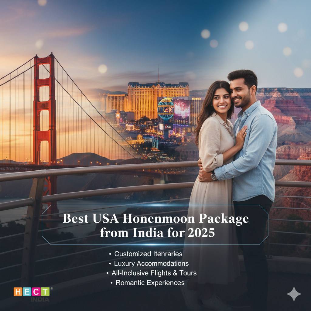 USA Honeymoon Package from India